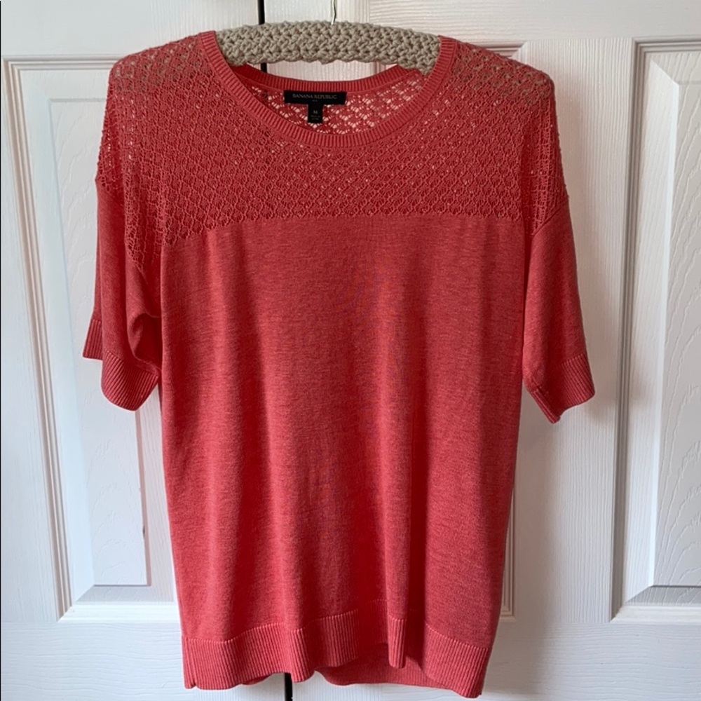 Banana Republic Factory Short sleeve sweater NWOT
